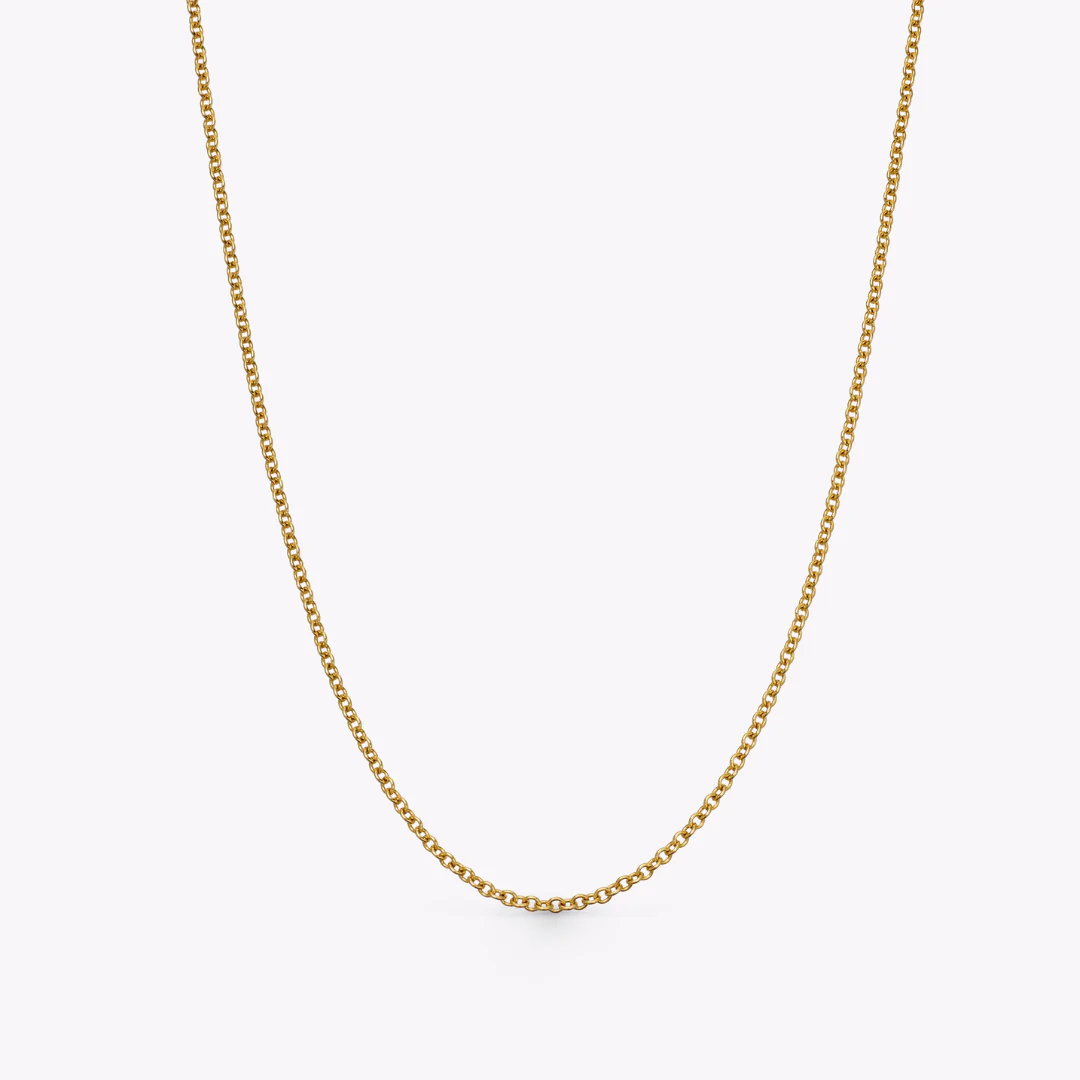 18ct Yellow Gold 18"/17"/16" Trace Chain - Image 4